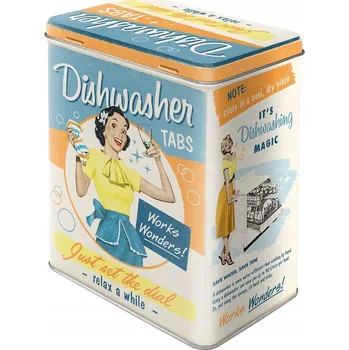 Dóza na potraviny Kovová dóza | Nádoba na tablety do myčky