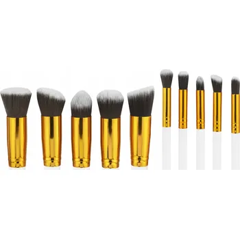 Kosmetický štětec ŠTĚTCE štětečky NA MAKE-UP sada 10 ŠTĚTCŮ