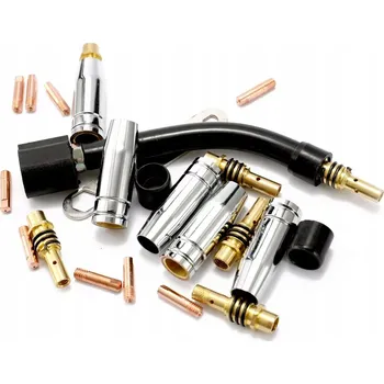 Svářečka Svářecí sada 24 ks pro hořák MIG15AK MIG do svářečky – tryska, průchodka, difuzor