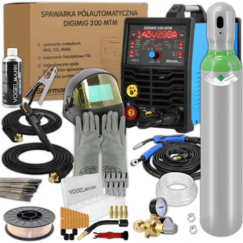 Svářečka Svářečka MIG MAG Sherman 200A MMA TIG Puls sada