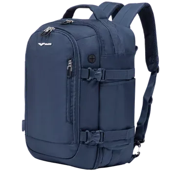 Cestovní taška WINGS Cestovní batoh SKYLARK pro RYANAIR 40x25x15 BLUE