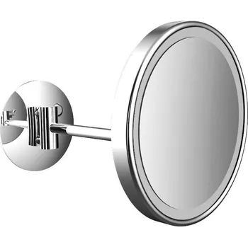 Kosmetické zrcátko EMCO PURE kosmetické zrcátko 203 mm, zvětšovací, s osvětlením, chrom