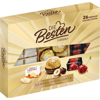 Cukrovinka Ferrero Die Besten Gold Highlights 26 ks 266g