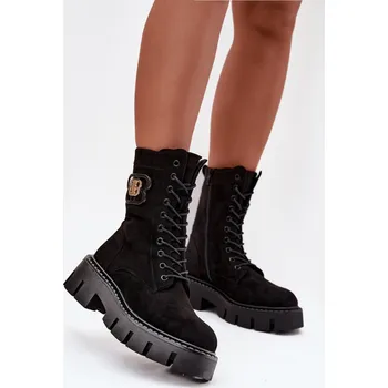 Dámská zimní obuv Šněrovací vyšší model 217184 Step in style 40