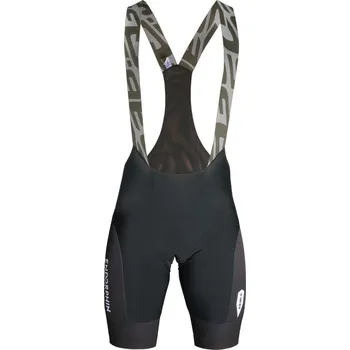 Cyklistické kalhoty Q36.5 cyklistické šortky Gregarius PRO Bib Shorts Endorphin Republic 2026 Černá XXL Pánské, Unisex