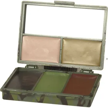 Vybavení pro přežití Kamuflážní barvy v krabičce 5barev, Provedení: AKCE EXPIRACE 8/2024