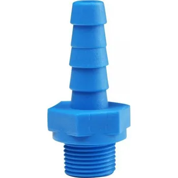 Příslušenství ke karavanu Rovná průchodka nádrže LILIE se závitem ½“ pro hadice pr. 10-12 mm