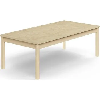 Psací stůl Stůl DECIBEL, 1600x800x530 mm, akustické linoleum, bříza/béžová