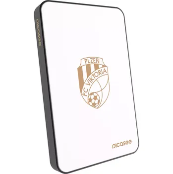 Powerbanka Picasee Powerbanka s MagSafe 5 000 mAh Šedá - FC Viktoria Plzeň I