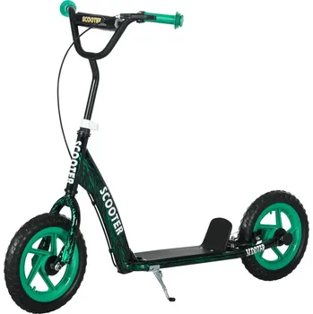 Koloběžka Dětská koloběžka se stojánkem | zelená