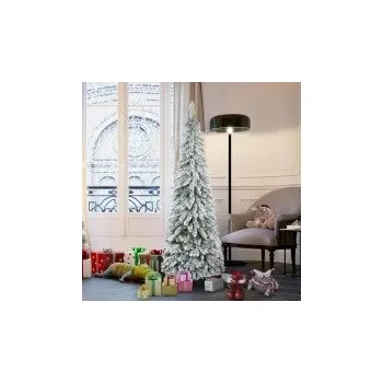 Vánoce Umělý vánoční stromek 180 cm | zelený + bílý