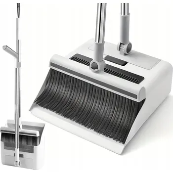 ZREE KARTÁČ KOŠTĚ LOPATKA SMETÁČEK SKLÁDACÍ ÚKLIDOVÁ SADA bílá