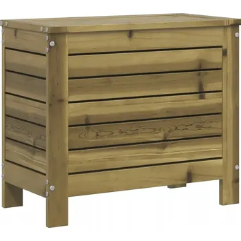 Stolička Dřevěná zahradní stolička 62 x 31,5 x 52 cm, impregnované borové dřevo