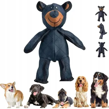 Hračka pro psa HRAČKA PRO PSY ROBUSTNÍ PLYŠOVÁ Hračka Medvídek Kachnička PŘETAHOVADLO Kousátko 30CM