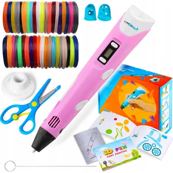 Tymon3d 3D PEN V2 110M RŮŽOVÉ 3D Propiska