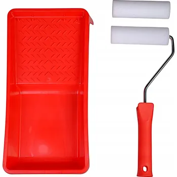 Malířský váleček Sada na malování hladkých povrchů, 2 válečky x 10 cm, rukojeť + vanička