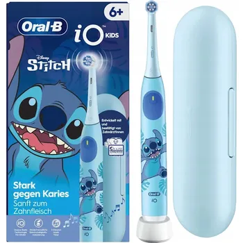 Péče o chrup Elektrický Zubní Kartáček magnetický pro děti Oral-B iO Kids Stitch + Pouzdro