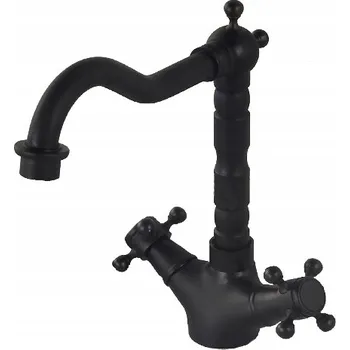 Vodovodní baterie Stojánková kuchyňská baterie LAUFERI DEMETER černá