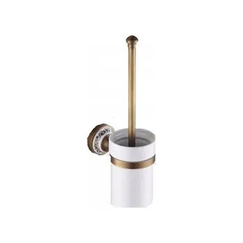 WC štětka WC štětka do koupelny MENIPE RETRO, kartáčovaná mosaz LAUFERI