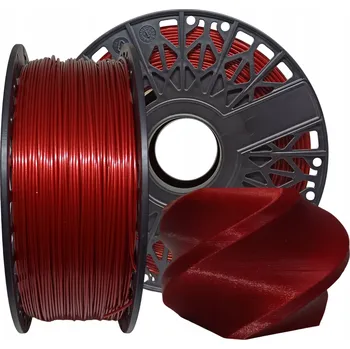 3D tisk PLA Filament ČERVENÁ PERLOVÁ 1,75mm 1kg F3D