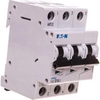 vypínač Nadproudový spínač Eaton 400 V IP20 16 A
