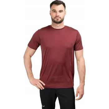 Pánské tričko Viking pánské tričko Salen Merino Man - bordó, velikost M