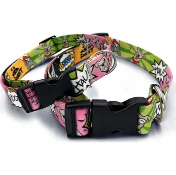 Obojek pro psa Materiálový obojek pro psa Mr. Bandit vel. S