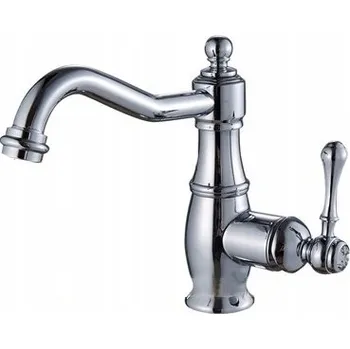 Vodovodní baterie Stojánková umyvadlová baterie LAUFERI VEILA, stříbrná