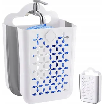 Koš na prádlo Skládací koš na prádlo, velký kontejner na špinavé prádlo, ORGANIZÉR do KOUPELNY