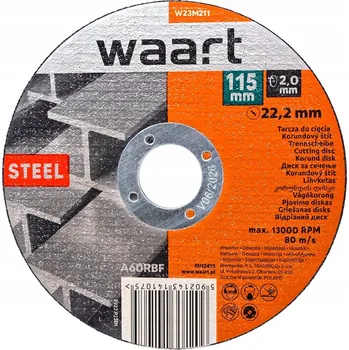 Řezný kotouč Korundový řezný kotouč na ocel 115 x 2,0 x 22,2 mm