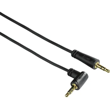 Audio kabel Kabel Hama Jack 3.5 mm – Jack 3.5 mm 0.5 m černý