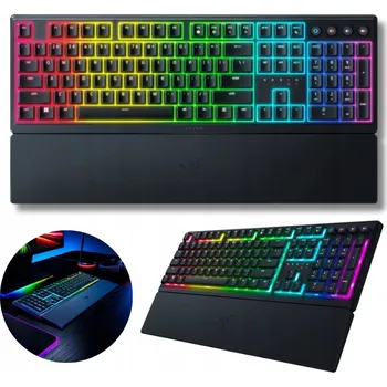 Klávesnice Herní klávesnice Razer Ornata V3 RGB černá