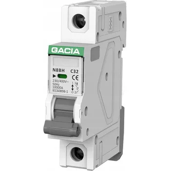 Jistič Jistič GACIA N8BH 10KA C 1P 25A