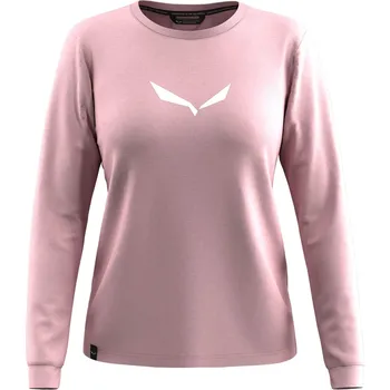 Dámské tričko Salewa Solid Logo Dry L/S TEE W zephyr - M