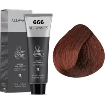 Barva na vlasy Barva na vlasy Allwaves 100ml 666