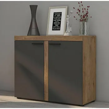 Falco Skříňka RIZO 2D dub lefkas/grafit