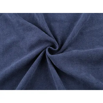 Dekorační látka s žinylkovou strukturou, střední, 7 22 (220 g/m²) modrá