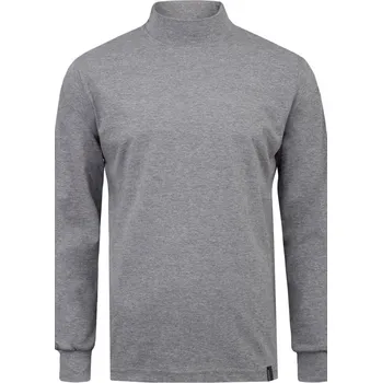 Pánský svetr ADAM HALF-GOLF melanžově šedá L