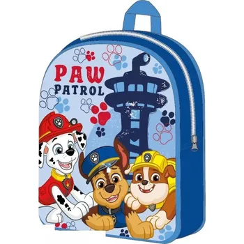 Dětský batoh Diakakis Dětský batoh TLAPKOVÁ PATROLA parta pod věží jedna kapsa modrý 30cm