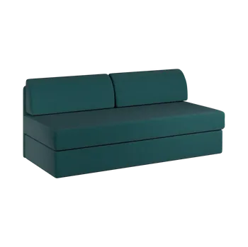 Sedací souprava MARIANA S OPĚRKOU rošt, válenda celočalouněná, látka BORA B 57 - látka tyrkysová