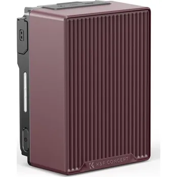 K&F Red 99Wh V-mount battery KF-V99 SE, dual D-tap interface, 100W fast charge,