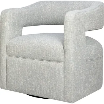 Křeslo Otočné křeslo Leith - Livin Hill Šedá 73,5x82,5 cm