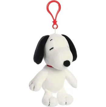 plyšák Plyšová hračka Aurora Timeless Peanuts Snoopy - Klasické postavy - Trvalé vzpomínky - Bílá 4,5 palce