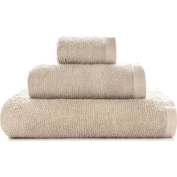 Utěrka Sada Froté ručníků Sorema Ribbon 550 gsm Hnědá Linen