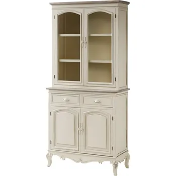 Knihovna Příborník Rimini - Livin Hill Krémová / Světle hnědá 90x190 cm