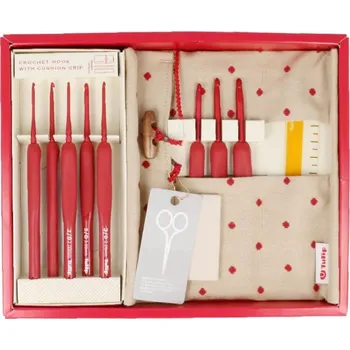 Nástroj na niť a příze Sada háčků Tulip Etimo Red +doprava zdarma při nákupu nad 1990 Kč+dárek zdarma