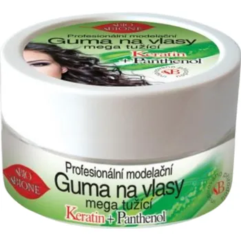 Stylingový přípravek Bione Cosmetics Modelační guma na vlasy s panthenolem a keratinem silně tužící 150 ml