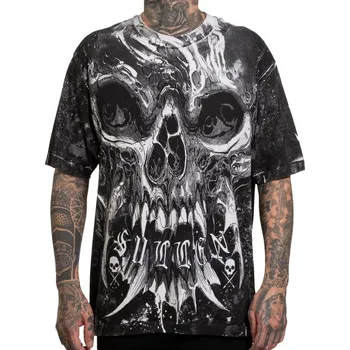 tričko hardcore pánské - PREMIUM - SULLEN - SCM7033_WH - 4XL