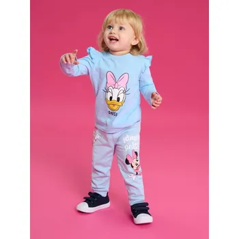 Dívčí oblečení Sinsay - Tepláky jogger Minnie and Daisy - tyrkysová - 285DJ-60X - 285DJ-60X-104