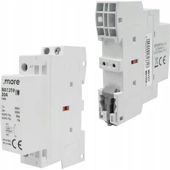 Stykač MODULÁRNÍ STYKAČ 1P 20A 1NO 230V 18MM IP20 ECOLIGHT